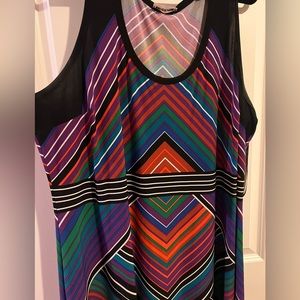 Calvin Klein Geometric Print Maxi 3X